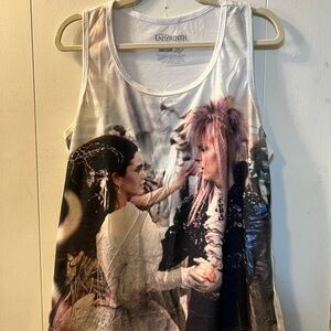 Labyrinth Tank Top Women's Size
2XL White Ballroom, Jim Henson